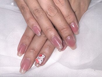 ユニネイル 池袋(Uni Nail)/ちゅるんチークネイル♪