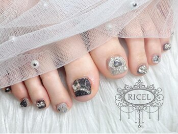 リシェル 原宿店(Ricel)/フット キラキラデザイン♪
