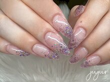 ジュジュル 稲毛本店(jujur)/ラメグラデーション