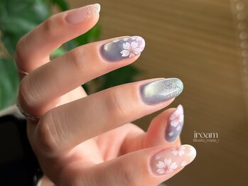 イロアム(iroam)/桜ネイル/春ネイル/マグネット