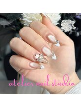 アトリエネイルスタジオ(atelier nail studio)/上品×盛れの最強デザイン