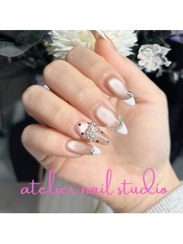 アトリエネイルスタジオ(atelier nail studio)/上品×盛れの最強デザイン