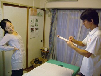 なかじま整体療院癒楽爽快館/【5】検査・疲労度チェック