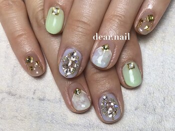 ディアネイル(dear.nail)/キラキラ入学式ネイル☆