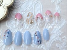 リッシュ ドゥ(RICHE deux)/クリアデザイン・紫陽花デザイン