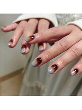 ラテネイル(Latte nail)/double gradation