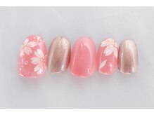 エヌスタイル(N-STYLE)/桜ネイル　