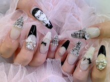 アリーズ(Allies)/白黒痛ネイル