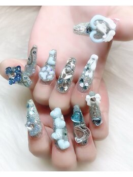 ベティネイル アイラッシュ(Betty Nail)/マーメイドネイル スカルプ