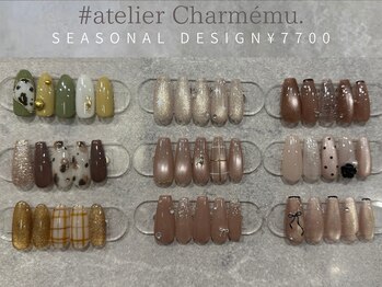 アトリエ シャルム(atelier Charmemu)/定額デザイン/トレンドデザイン