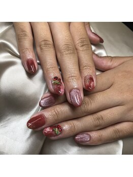 チャイ 大阪上本町店(chai)/さくらんぼネイル