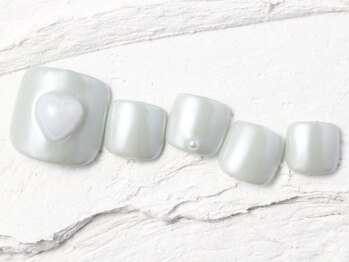 ジェミーネイル エビス(Jemiy nail ebisu)/パールハート10210yen