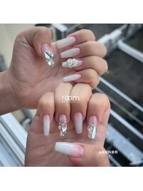 ワンホンネイル×埋め尽くし