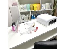 アイ スペシャル琥珀 半蔵門店の雰囲気（ネイルスペースでお待ちしております♪）