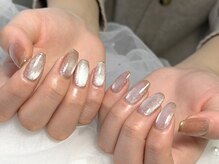 ユニネイル 池袋(Uni Nail)/大人マグフレンチネイル♪