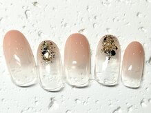 ルビー(RUBY)/定額　シンプル上品ネイル