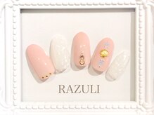 ネイルアンドジュエリーラズリ(Nail＆Jewelry RAZULI)/控えめサマーネイル
