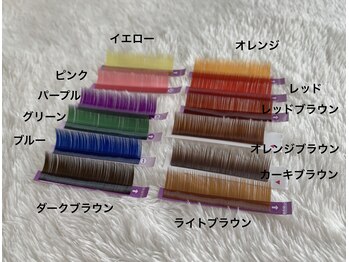 ウミカサロン(Umika Salon)/カラーまつげエクステ