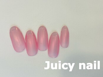 ジューシーネイル 天神店(Juicy nail)/マット&クリアフレンチ