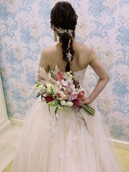 ボディメンテナンスサロン コンフアオーン/お客様のウエディングフォト