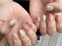 ネイルアルケー(Nail ARCHE)/ピンクニュアンスネイル