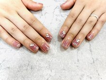 ネイルサロンファストネイルプラス 横浜店(FAST NAIL PLUS)/2023冬　【Vカットネイル】