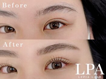 レピア 湘南藤沢店/まつ毛パーマ×眉毛&マツパLED