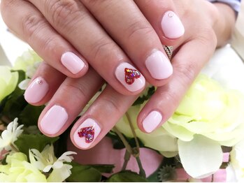 プルミエ ネイル(Premier Nail)/ぷっくりハートネイル☆クーポン