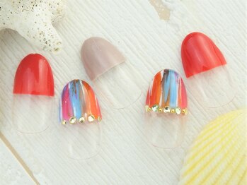ネイルズガッシュ 蒲田東口店(NAILsGUSH)/＊サマーエスニック＊