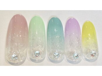ヘアーアンドネイル ルシア(Hair&Nail Lucia)/グラデーションネイル