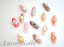 ラグジュアリーネイルズ アカバネ(Luxury Nails Akabane)の雰囲気（キラキラ*海外からの仕入れパーツ☆アクセサリーcollection¥6200）