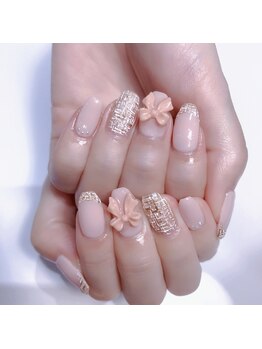 クリスタルネイルサロン(Crystal Nail)/ツィードネイル