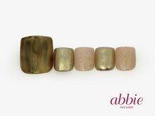 ネイルサロンアビー 北千住店(abbie)/モスグリーンミラー ¥10142