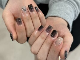 大人ガーリーネイル♪