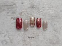 シンプリー ネイルアンドアイラッシュ 祖師谷大蔵店(Simpliee Nail&Eyelash)/【ハンド】ミラーネイル