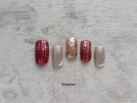 【ハンド】ミラーネイル