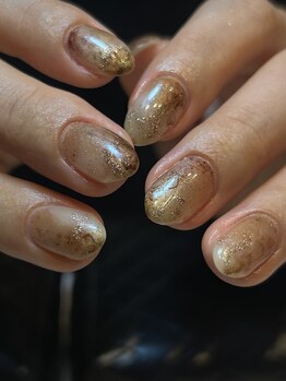 カサネネイルルーム(CASANE nail room)/淡色ニュアンスネイル