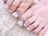 6月限定！Foot nail A.フルデザインコース　　　　　　　　　12100円→9680円