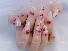 チップネイル(Chip Nail)/デザイン/チェックネイル