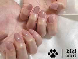 ワンカラーネイル/春ネイル