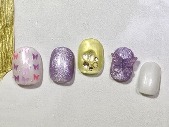 ティーエス ネイル ガーデン(T.S Nail Garden)/チョウチョ