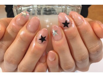 アトリエルリアン(Atelier Le Lien)/星ネイル/春ネイル