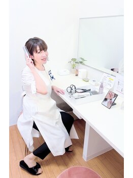 ポーラ HEART店(POLA)/メイクルームでキレイにお仕上げ