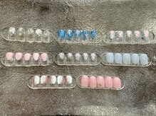 ネイルアンドアイラッシュ アヴィ(Nail and Eyelash A'vi)/ハンド定額デザイン　¥7600