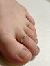 《パーマネントジュエリー》トゥリング留め具のない外れないジュエリー4180～