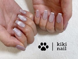 スキニーフレンチ/梅雨ネイル