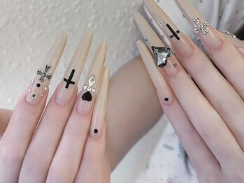 ナユキネイル 渋谷店(NA.YUKI NAIL)/華やかアート