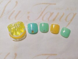 レモンネイル♪￥10100