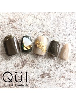 クワイ(Qui)/秋カラーネイル