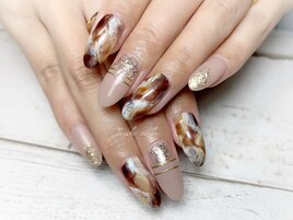 カフェアートネイル